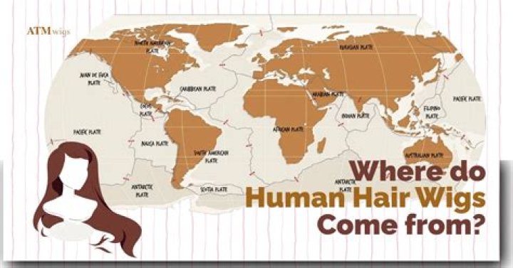 Where does the best human hair come from?