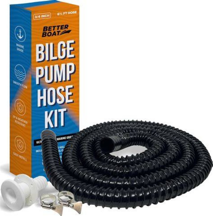 Where does the bilge pump water go?