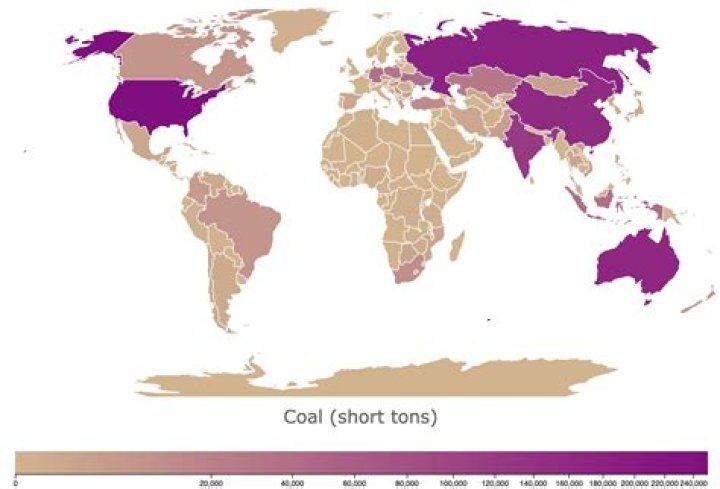 Where is brown coal found?