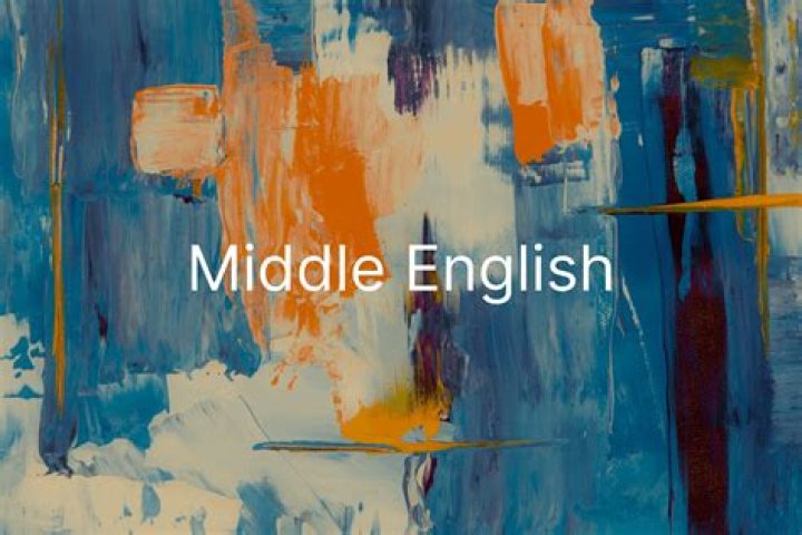 Where is Middle English?