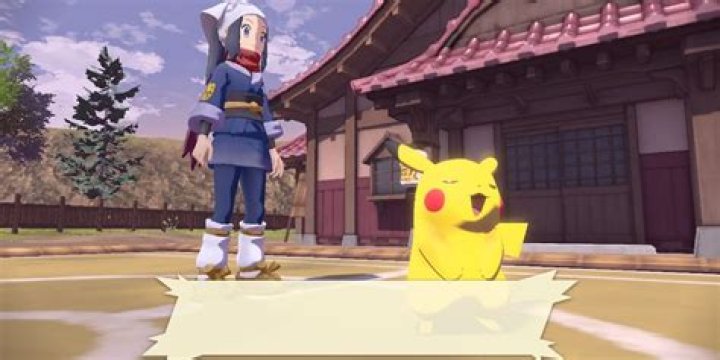 Where is Pikachu legends arceus?