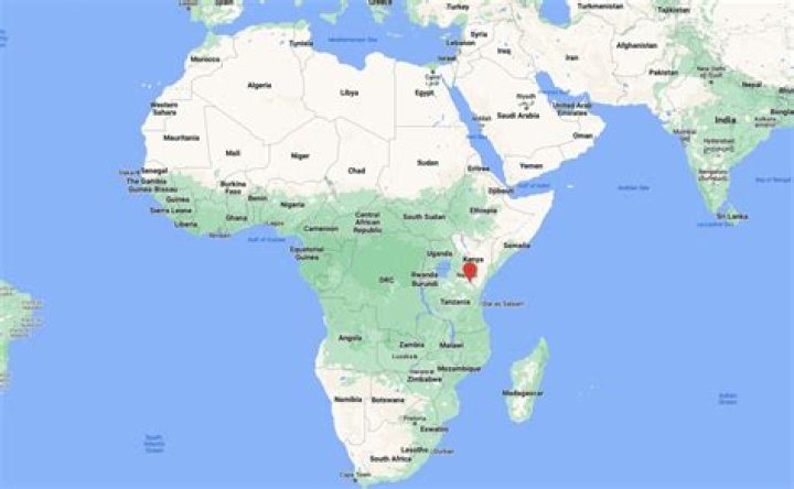 Where is the Serengeti located in the continent of Africa quizlet?