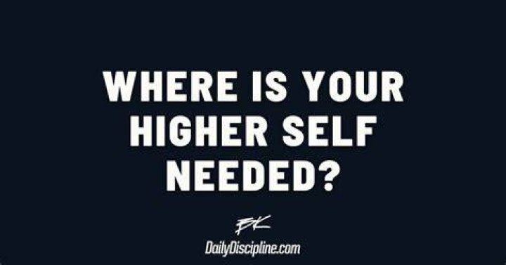 Where is your higher self?