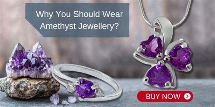 Where should you wear amethyst?