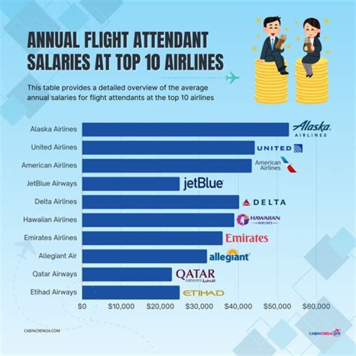 Which airline has the highest paid flight attendants UK?
