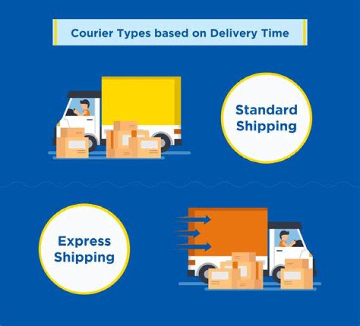 Which courier does VFS use?