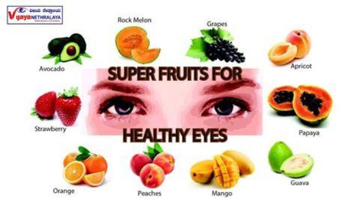 Which fruit is best for eyes?
