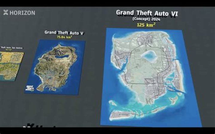 Which GTA has biggest map?