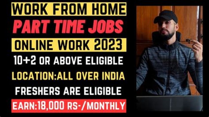 Which is the best part time job from home?
