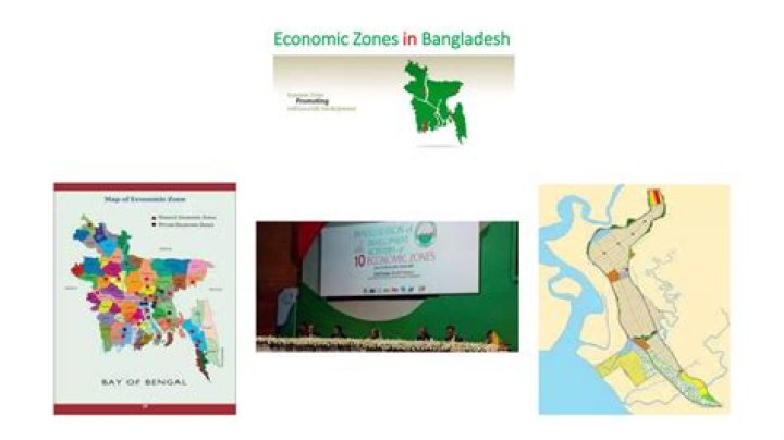 Which is the largest economic zone in Bangladesh?