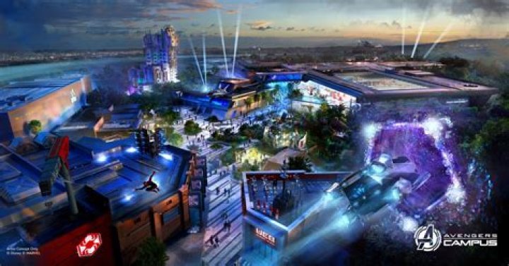 Which park has Avengers campus?