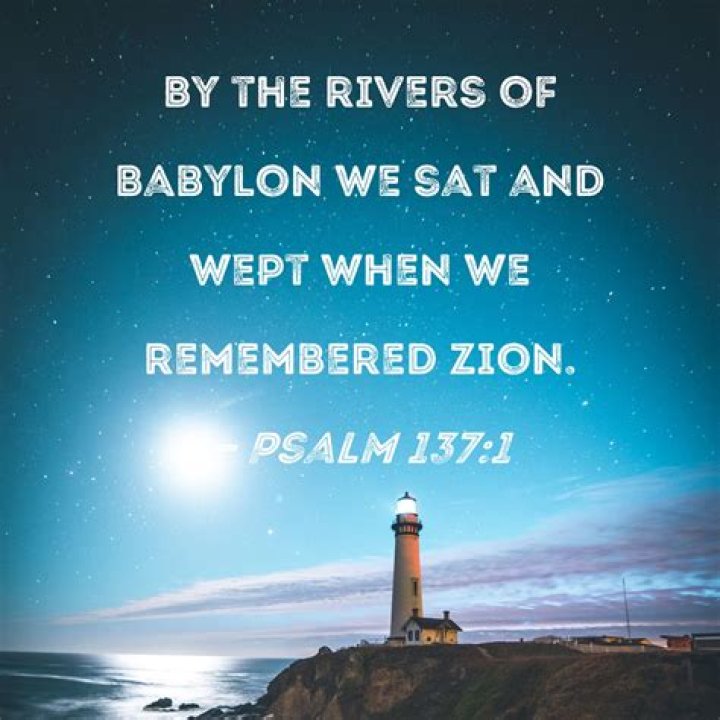 Which Psalm is rivers of Babylon based on?