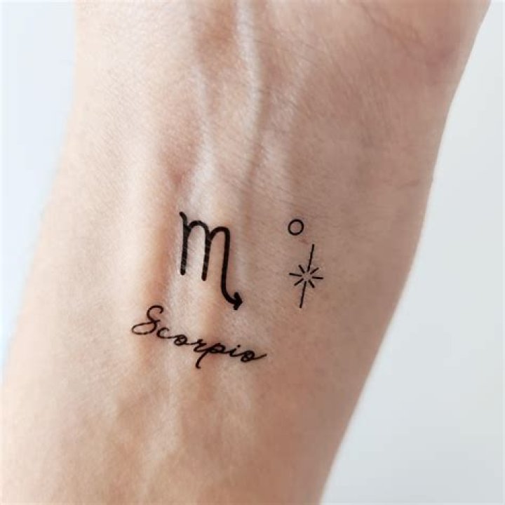 Which tattoo is lucky for Scorpio?
