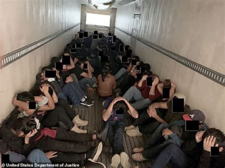 Who are the human traffickers?