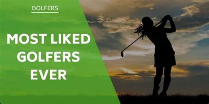 Who are the most liked golfers?