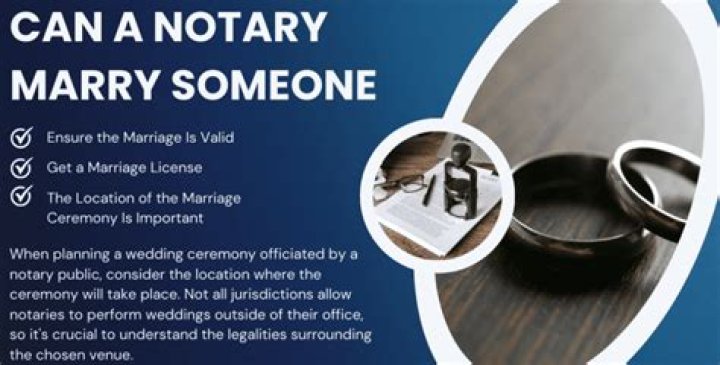 Who can marry people?