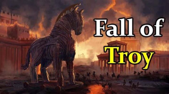 Who destroyed Troy?