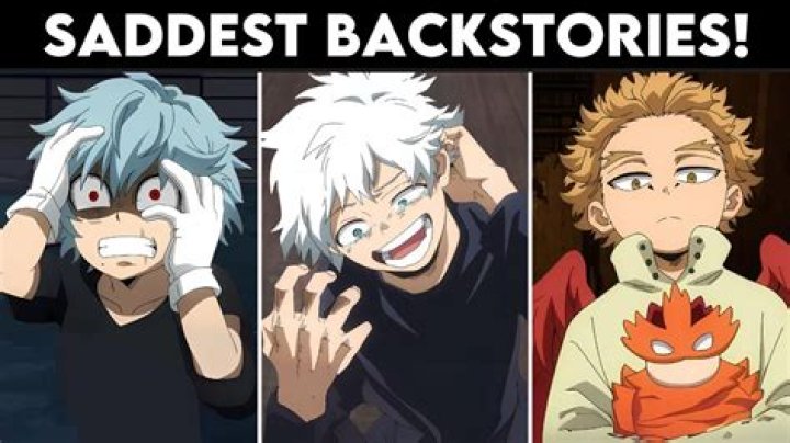 Who has the saddest childhood in MHA?