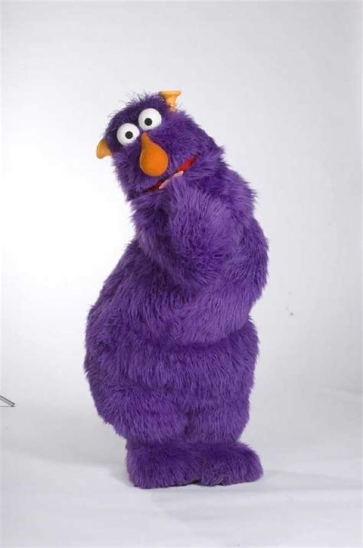 Who is a purple Muppet?