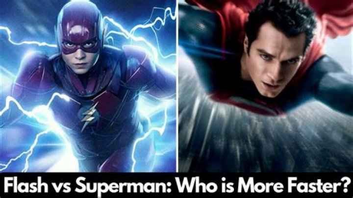 Who is faster Sonic Flash or Superman?