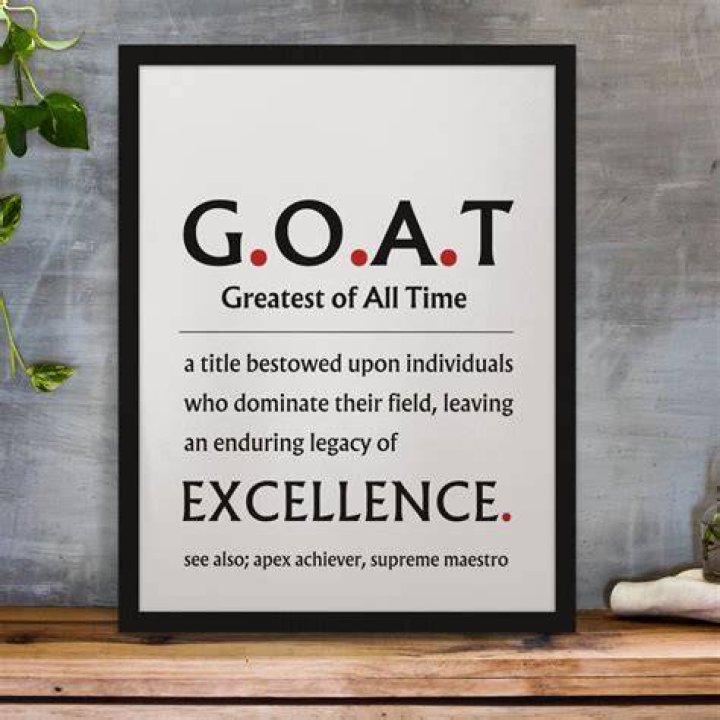 Who is the greatest goat of all time?