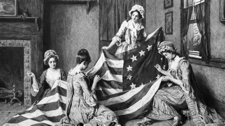 Who made the first flag?