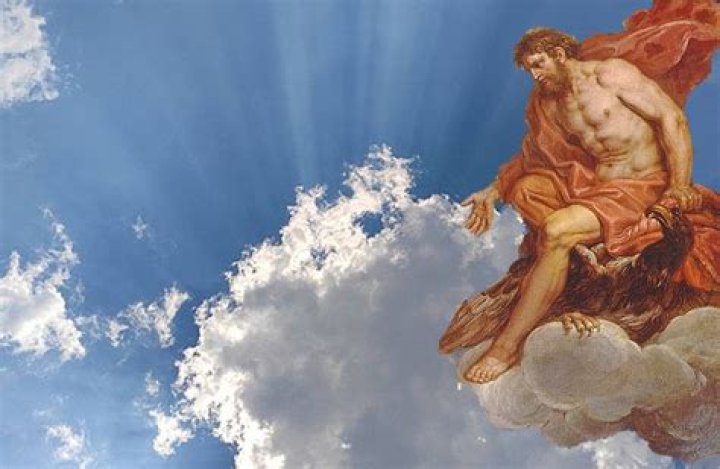 Who was the first sky god?