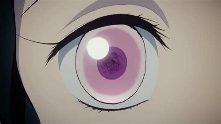 Why are Nezuko's eyes pink?