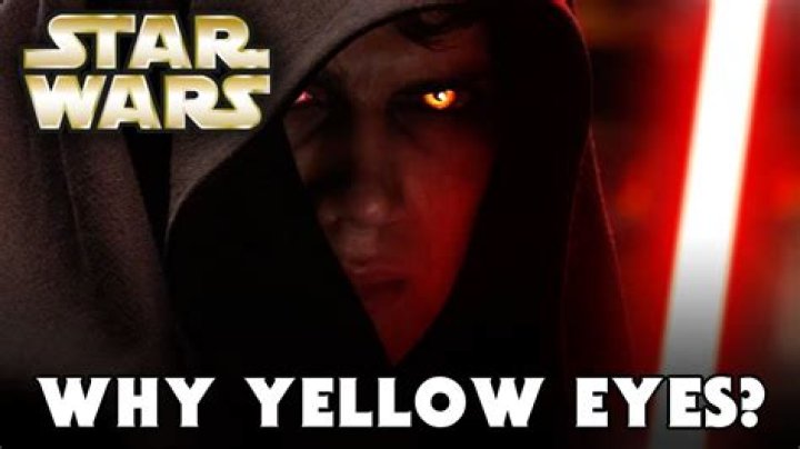 Why are Sith eyes yellow?