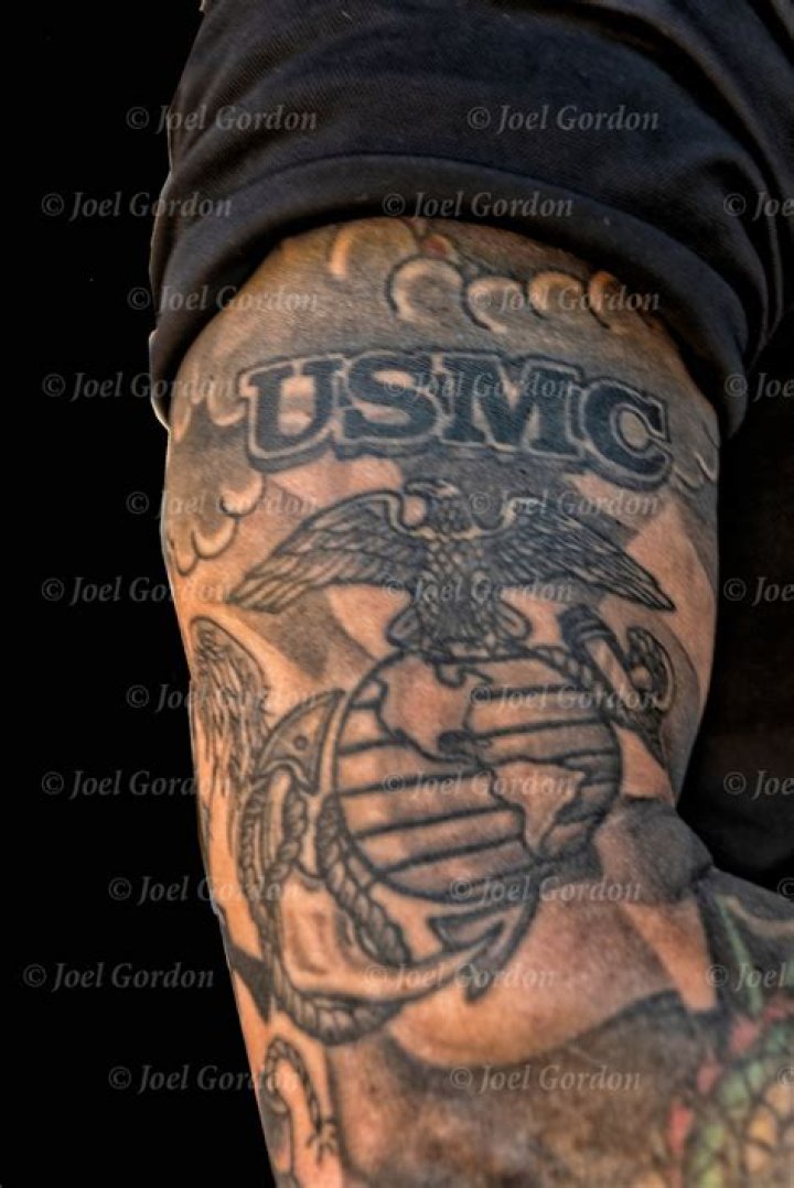 Why can't Marines tattoo their elbows?
