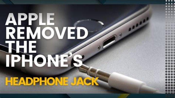 Why did Apple remove the headphone jack?