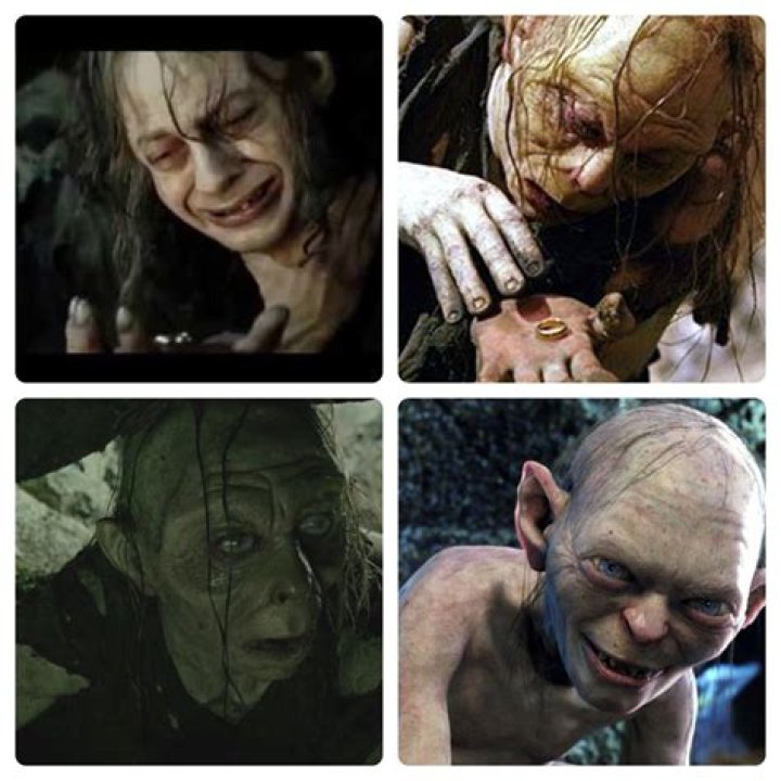 Why did Gollum age but not Bilbo?