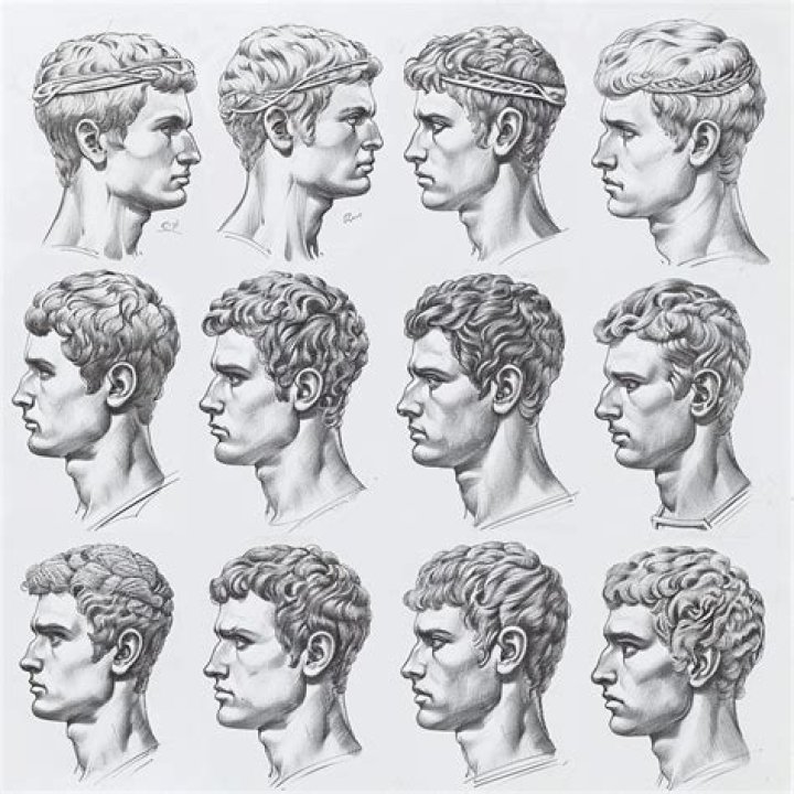 Why did Romans have short hair?