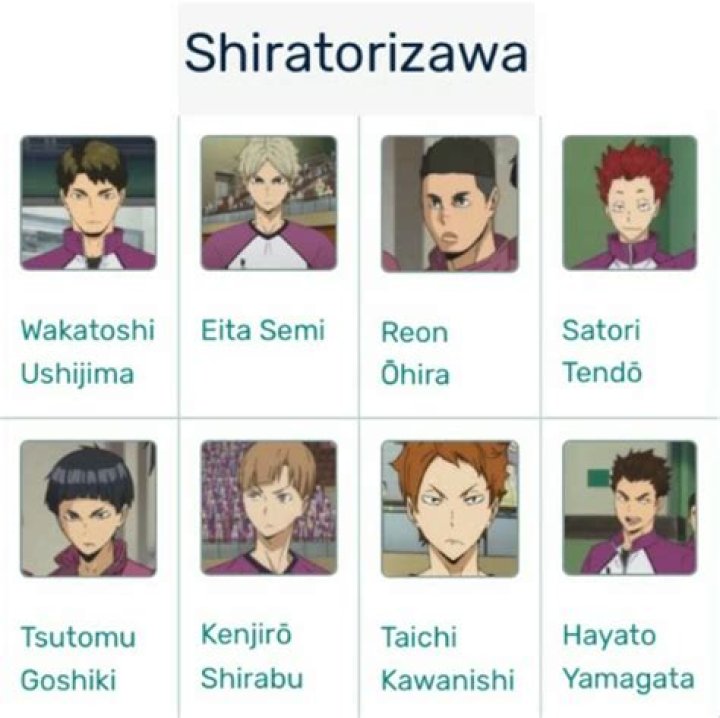 Why did Shiratorizawa not attend nationals?