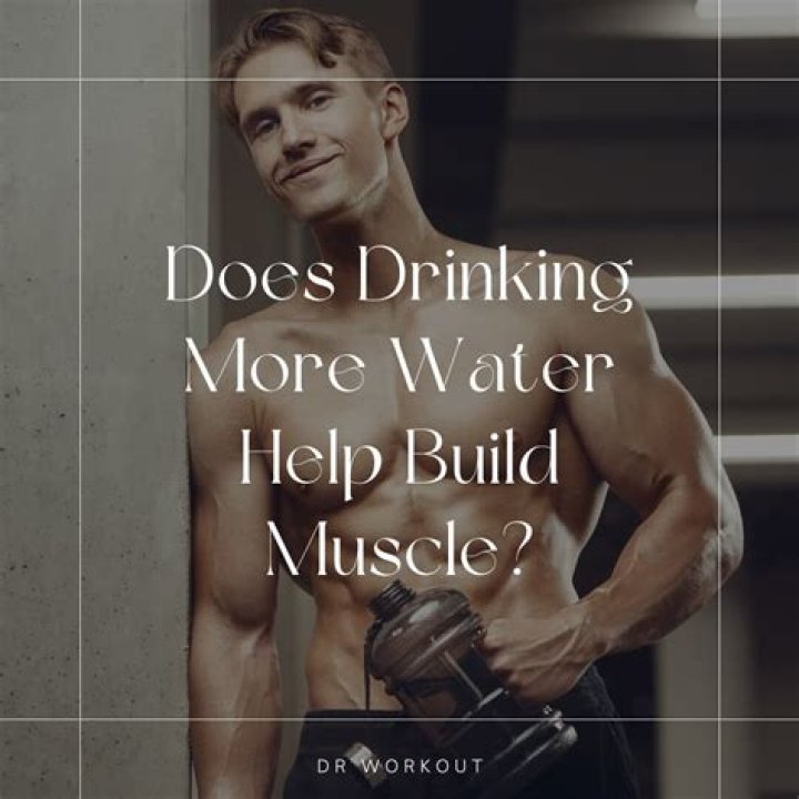 Why do bodybuilders not drink water?