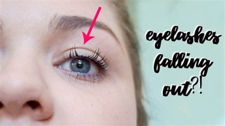 Why do eyelashes fall out?