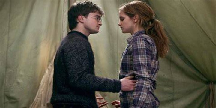 Why do Harry and Hermione kiss in Deathly Hallows?