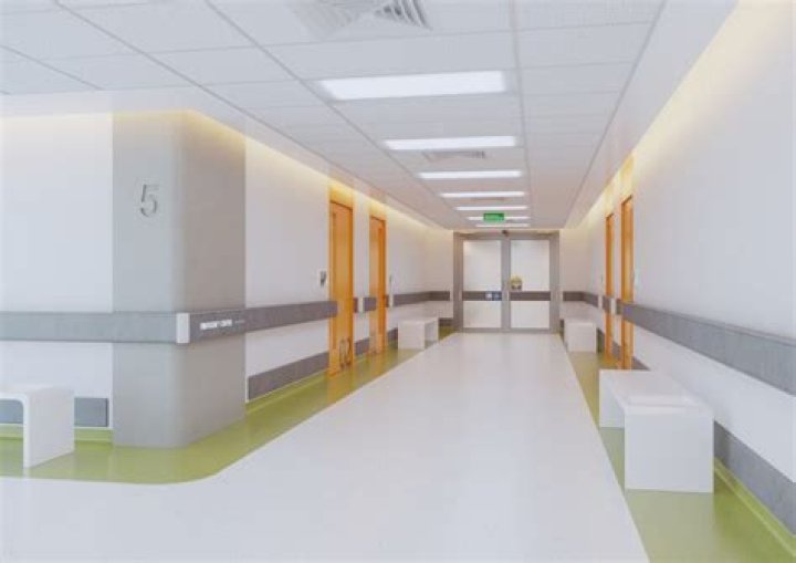 Why do hospitals have fluorescent lighting?