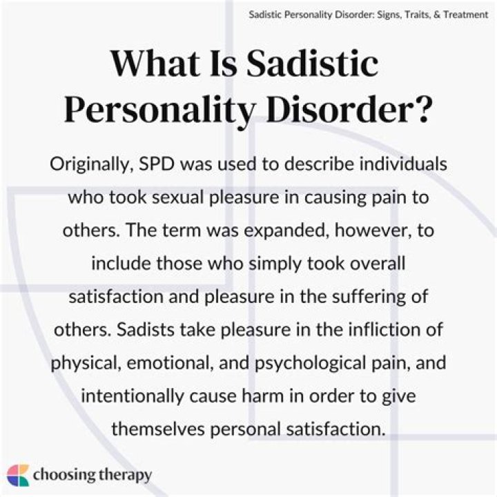 Why do I like sadists?