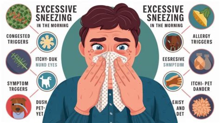 Why do I sneeze when I scratch my face?