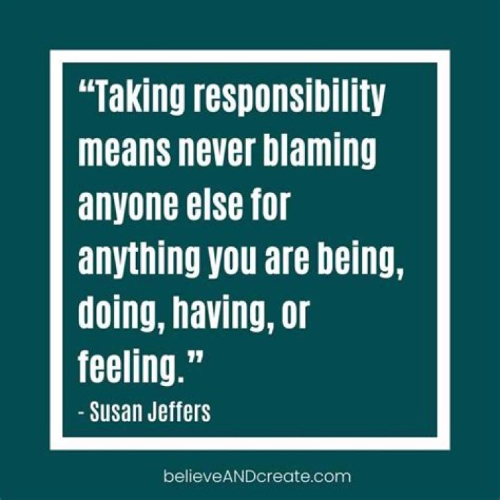 Why do I take responsibility for others feelings?