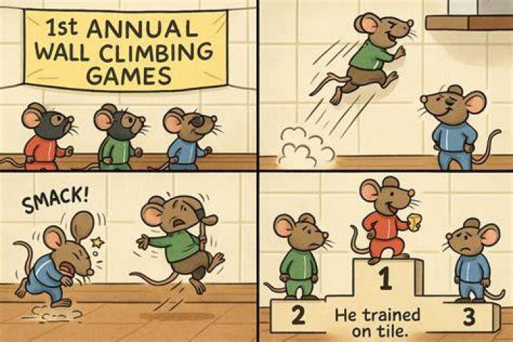 Why do mice follow walls?