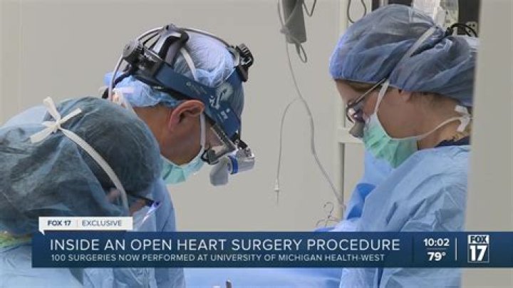 Why do they leave the chest open after open heart surgery?