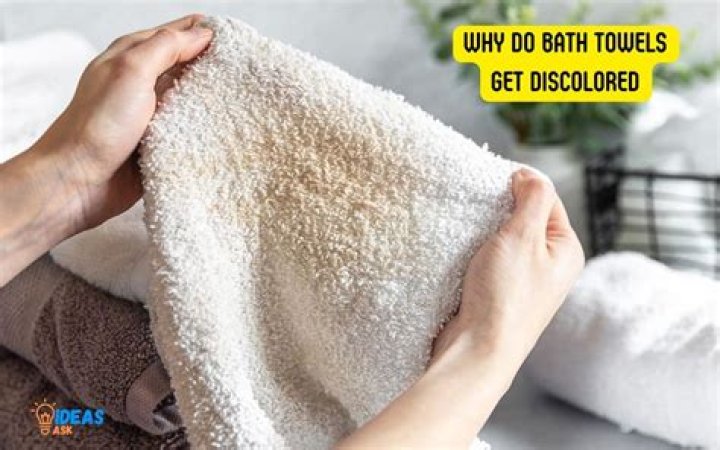 Why do towels get hard?