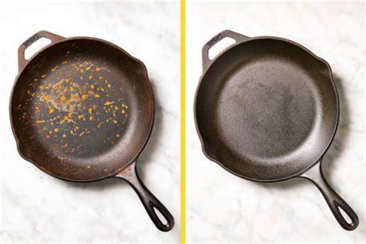 Why do you not use soap on cast iron?