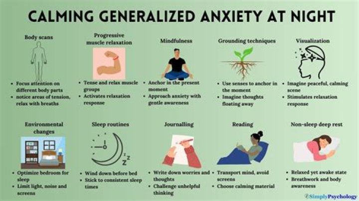 Why does Benadryl calm anxiety?
