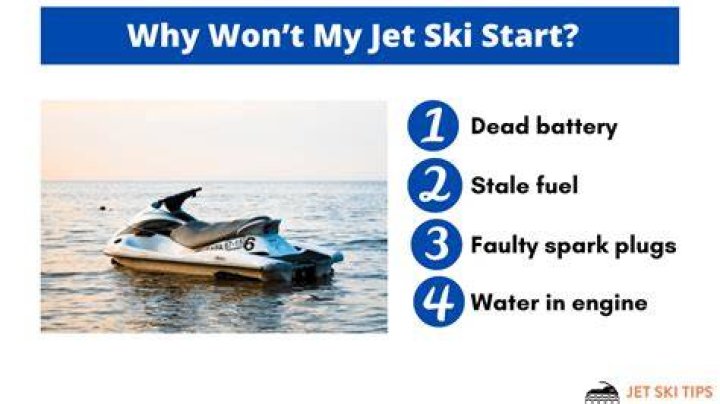 Why does my jet ski keep turning off?