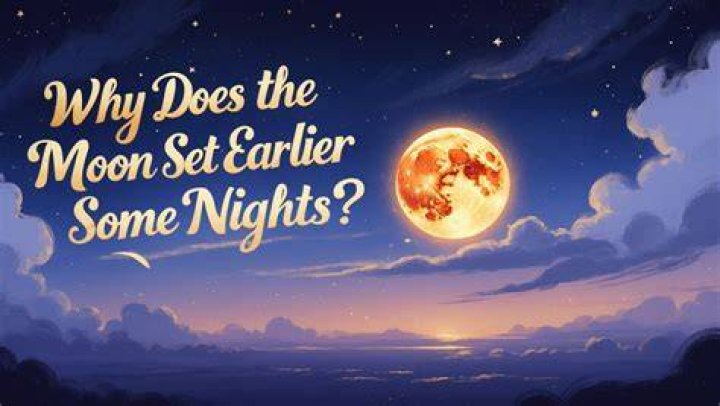 Why does the moon shake when you look at it?