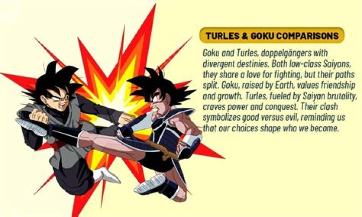 Why does Turles look like Goku?