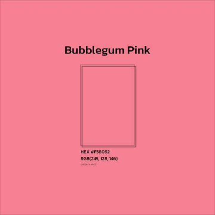 Why is bubblegum pink?